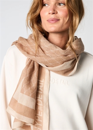 Hype The Detail logo scarf Beige/Creme 
